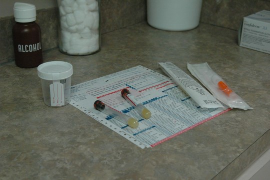 Laboratory Testing - blood test equipment