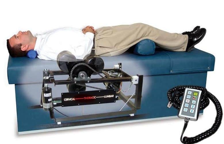 Mechanical Traction - Patient on table